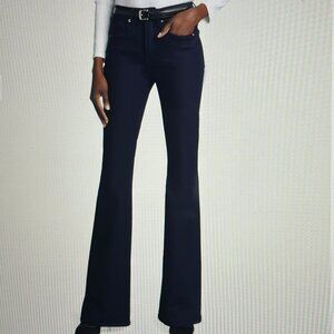 Veronica Beard Beverly Skinny Flare HighRise Indigo Blue Jeans Y2K Retro Size 31